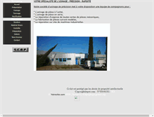 Tablet Screenshot of carcassonne-usinage.com